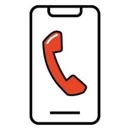 Phone icon. 
